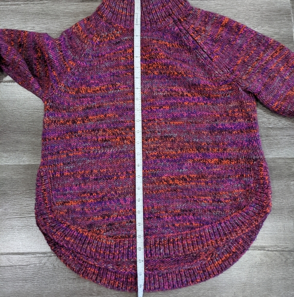 Madewell Women Multicolored Zip Turtleneck Sweater - Picture 13 of 15